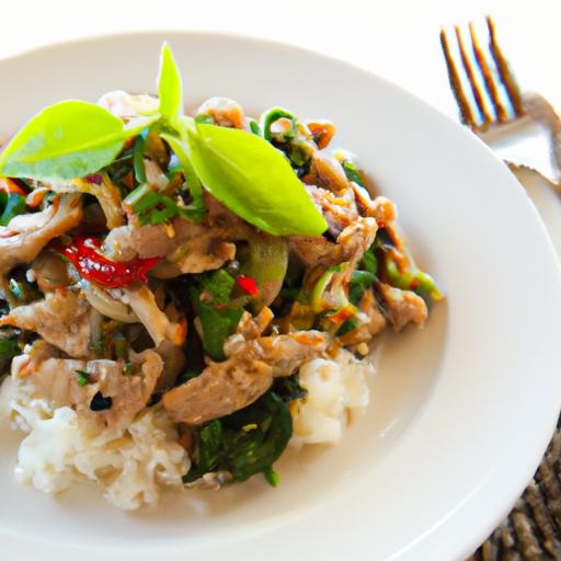 Flash Feast: 15-Min Spicy Thai Basil Chicken Hack