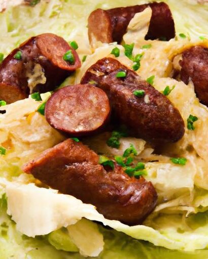 Sizzling Fast Kielbasa & Cabbage Skillet: A Quick Feast