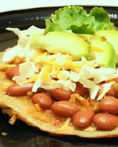Quick & Tasty: Easy 15-Min Bean and Cheese Tostadas