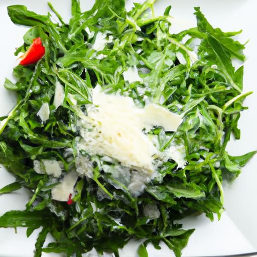 Crunchy No-Cook Arugula Salad with Shaved Parmesan Bliss