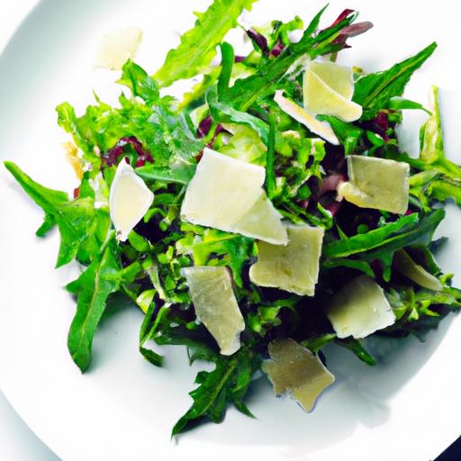 Crunchy No-Cook Arugula Salad with Shaved Parmesan Bliss