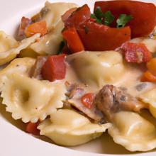 5-Ingredient Creamy Chicken Tortellini: Simple & Savory Delight