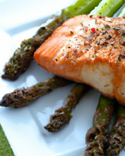 One-Pan Wonder: Healthy Salmon and Asparagus Delight