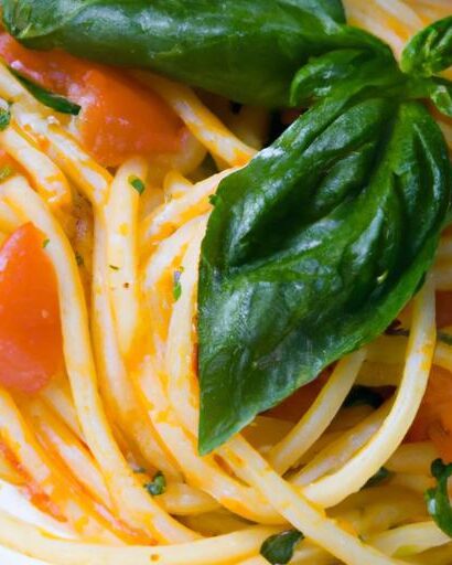 Fresh Basil & Tomato Pasta: A Simple, Flavorful Delight