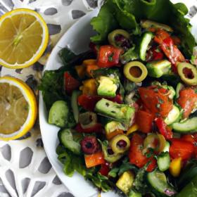 Speedy Italian Chopped Salad: No-Cook, Fresh & Flavorful