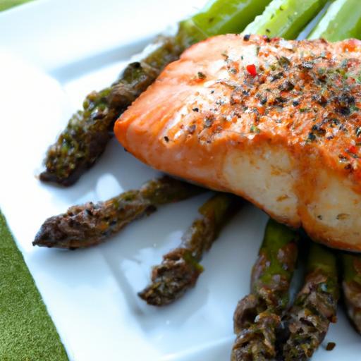 One-Pan Wonder: Healthy Salmon and Asparagus Delight