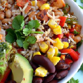 Speedy No-Cook Veggie Burrito Bowls: Fresh & Flavorful