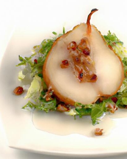 Pear & Gorgonzola Salad: A Simple Taste of Elegance