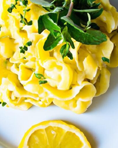 Zesty Delight: Quick 5-Ingredient Lemon Ricotta Pasta Recipe