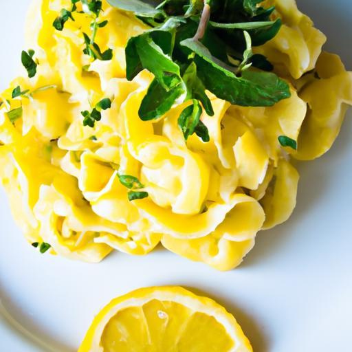Zesty Delight: Quick 5-Ingredient Lemon Ricotta Pasta Recipe