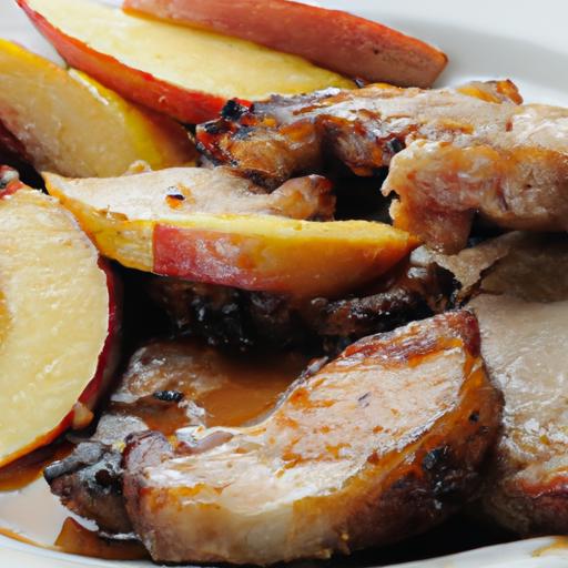 Savor One-Skillet Pork Chops with Apples & Onions Delight