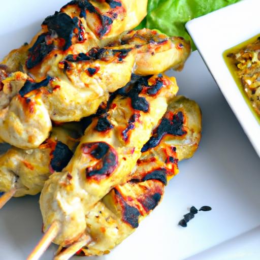 Batch & Chill: Easy Freezer Meal Chicken Satay Skewers