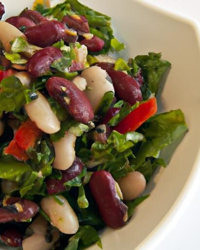 Triple Bean Bliss: Easy No-Cook Salad for Busy Days