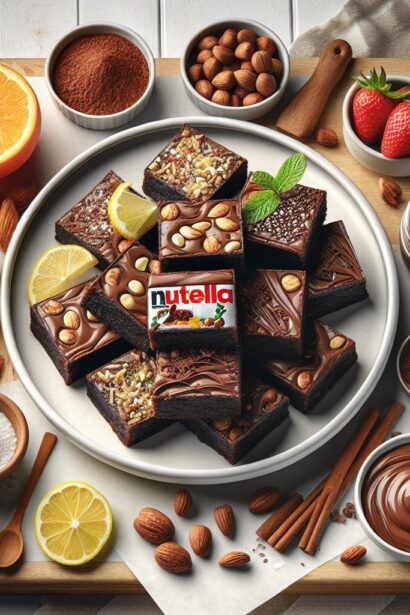 Whip Up Quick 5-Ingredient Nutella Brownies in Minutes!