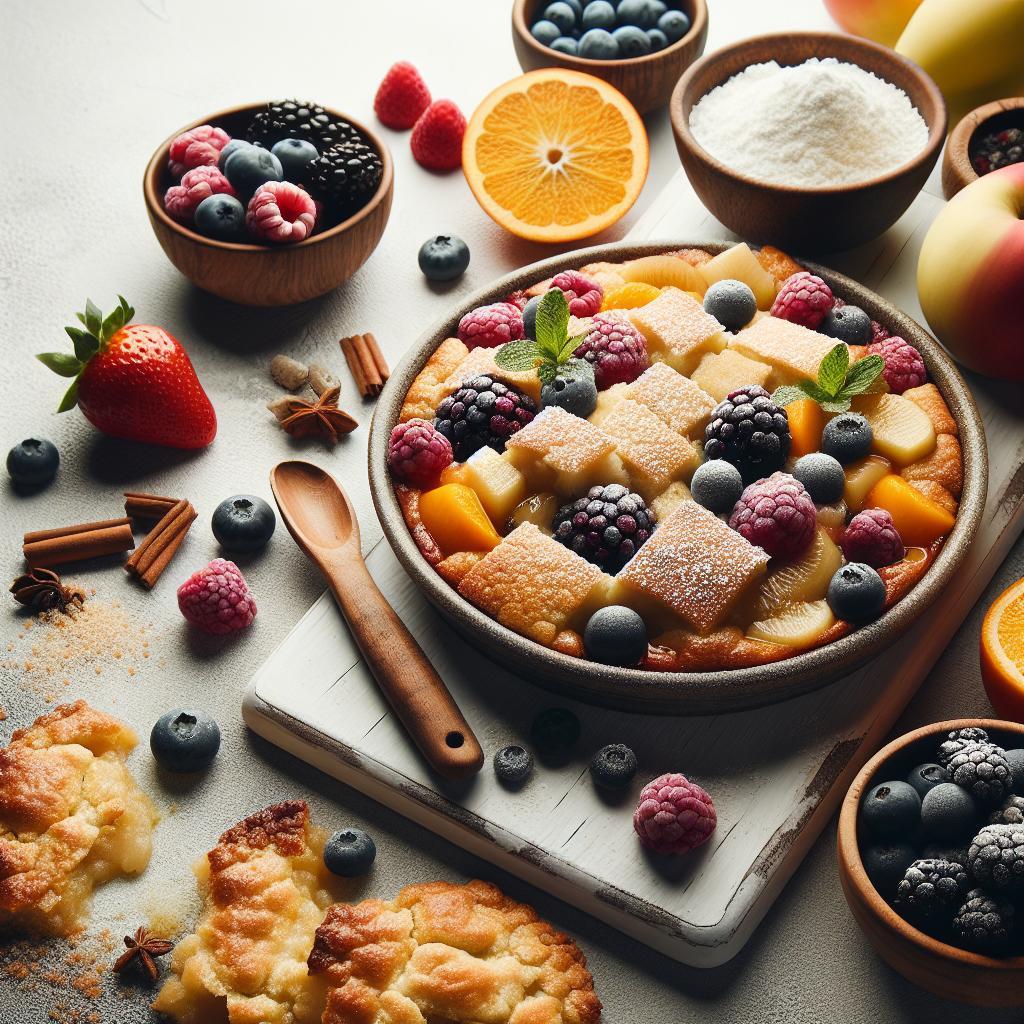 Sweet Simplicity: Crafting Your Perfect Fruit Cobbler Basics
