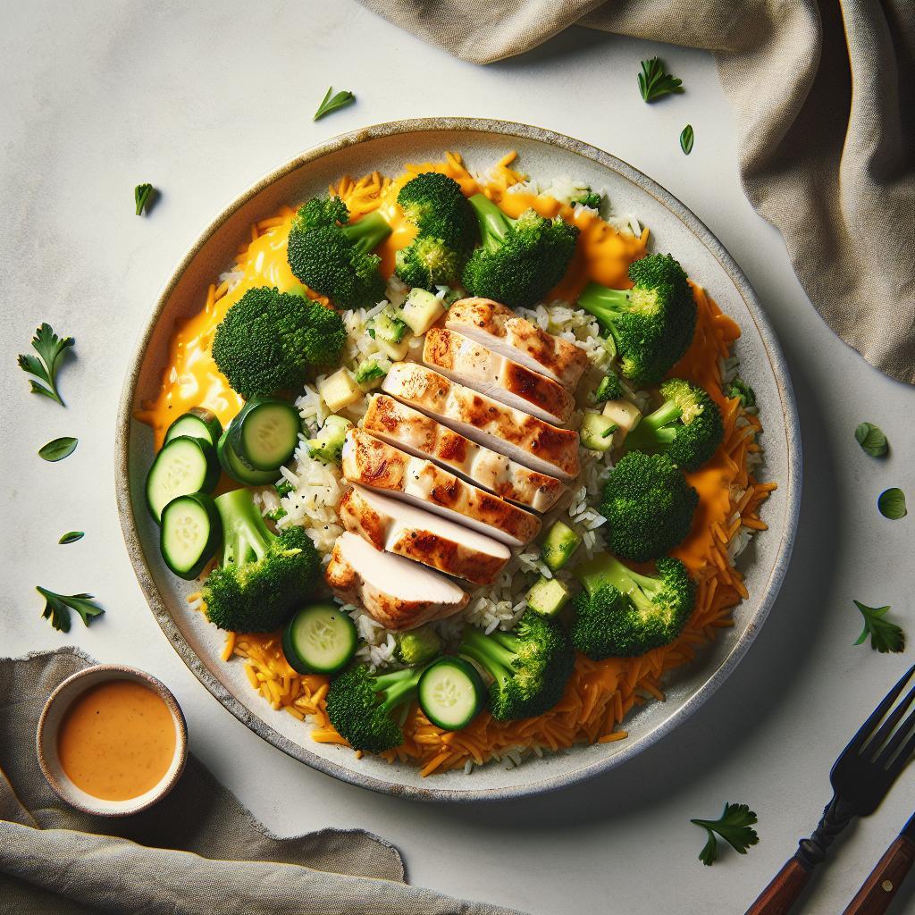 One-Pan Cheesy Chicken & Broccoli Rice: Easy Comfort Meal