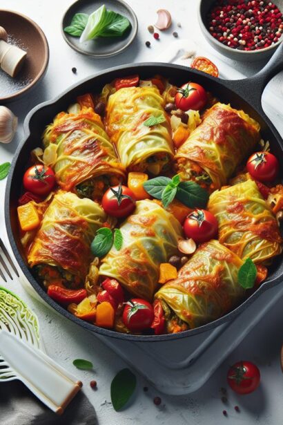 One-Pan Skillet Cabbage Roll Casserole: Easy & Hearty