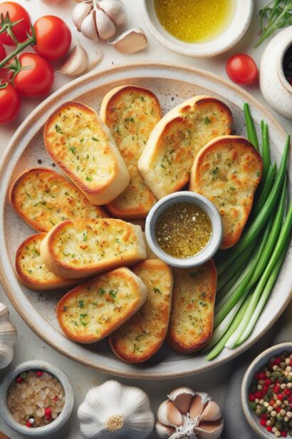 Quick & Crispy: The Art of Fast Garlic Bread Magic