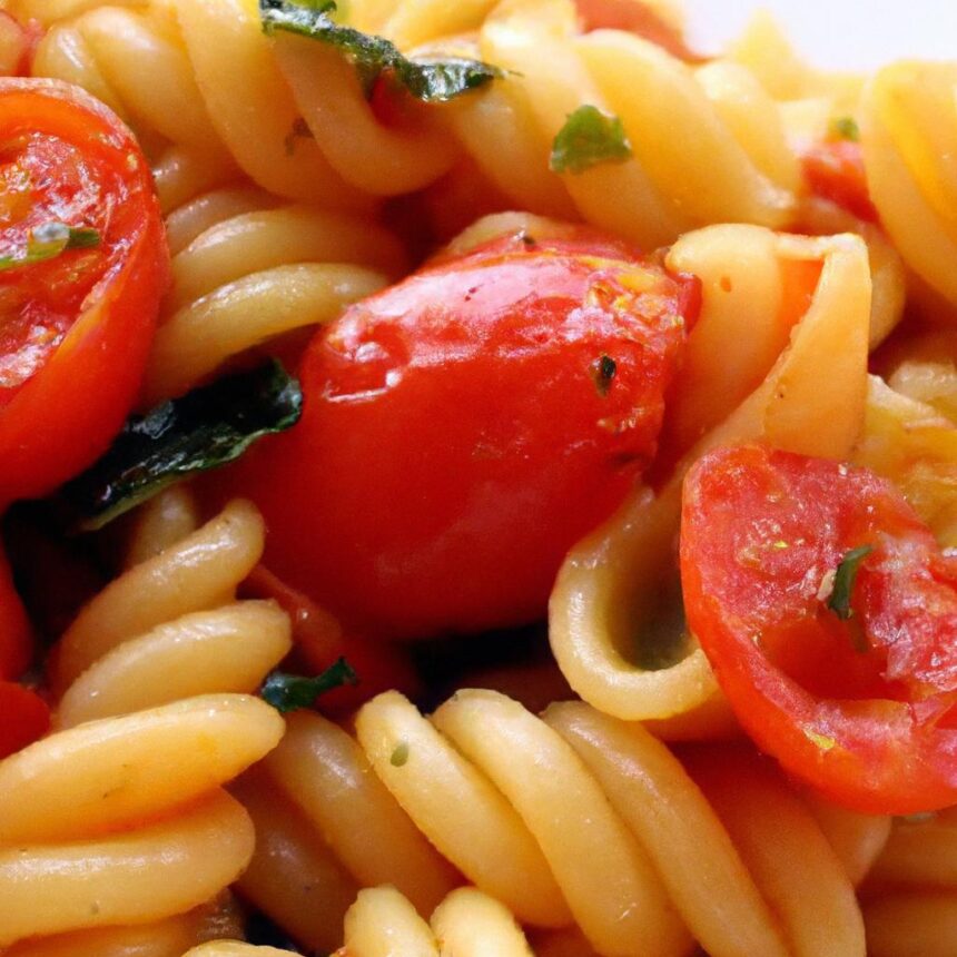 Simple & Savory: Easy Pasta with Canned Tomatoes Recipe