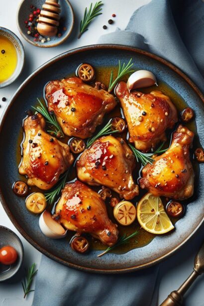 Golden Skillet Honey Garlic Chicken Thighs: Flavor Unveiled
