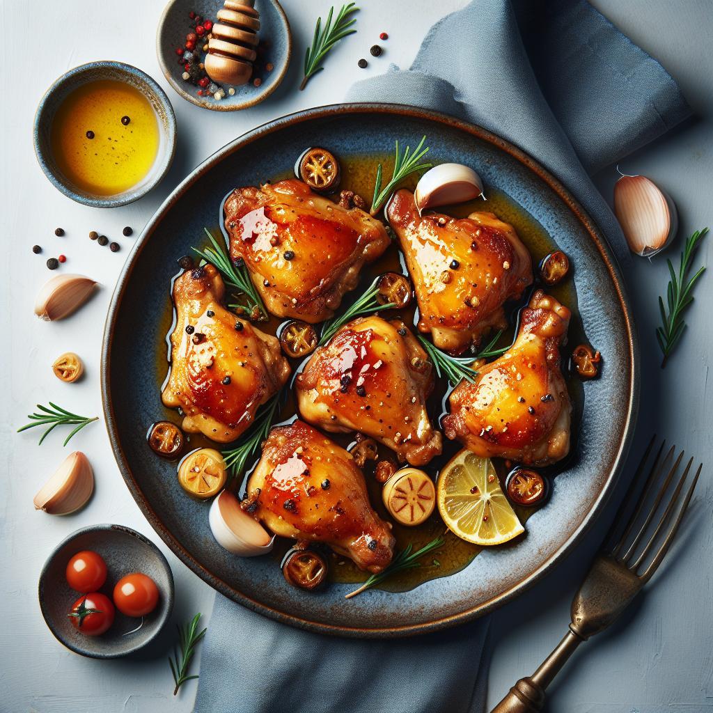 Golden Skillet Honey Garlic Chicken Thighs: Flavor Unveiled