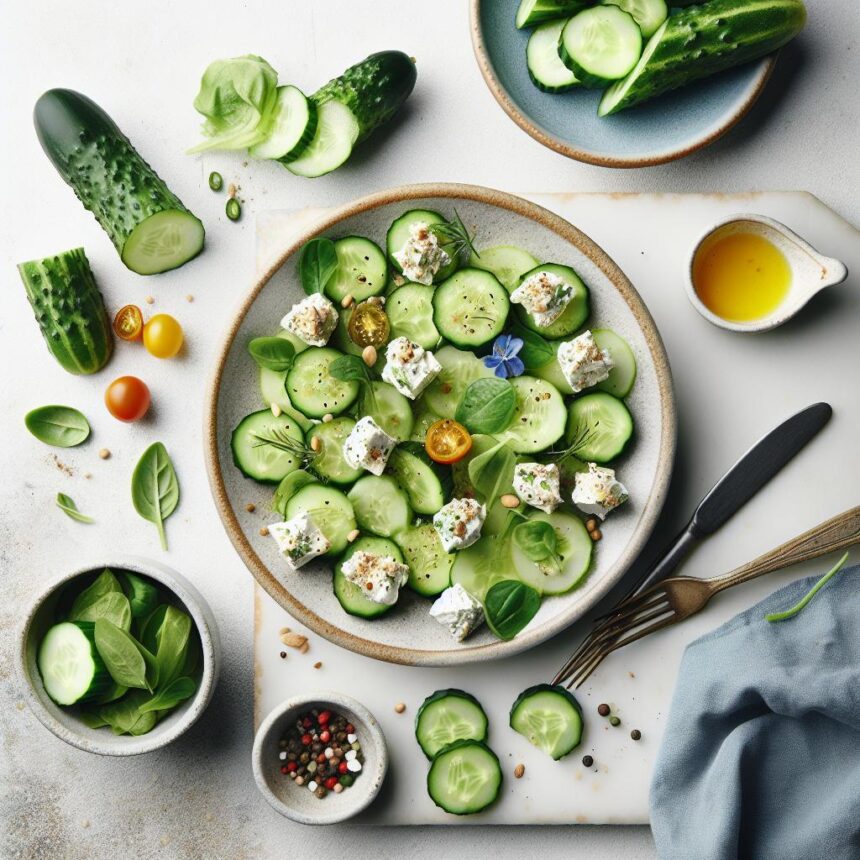 Fresh & Simple: 5-Ingredient Cucumber Bites with Cream Cheese