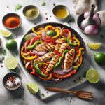 One-Pan Chili Lime Chicken Fajitas: Flavor Meets Easy!
