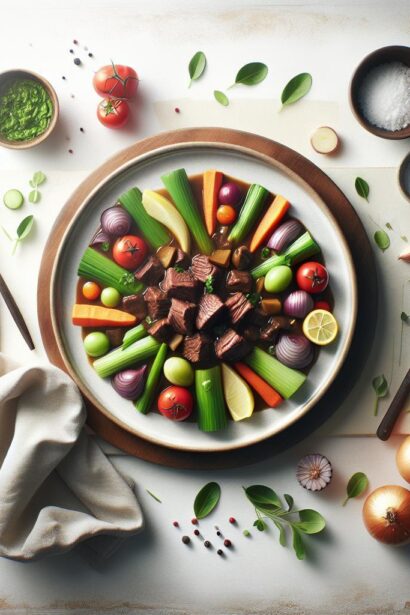 Effortless Elegance: Simplified Slow Cooker Beef Bourguignon