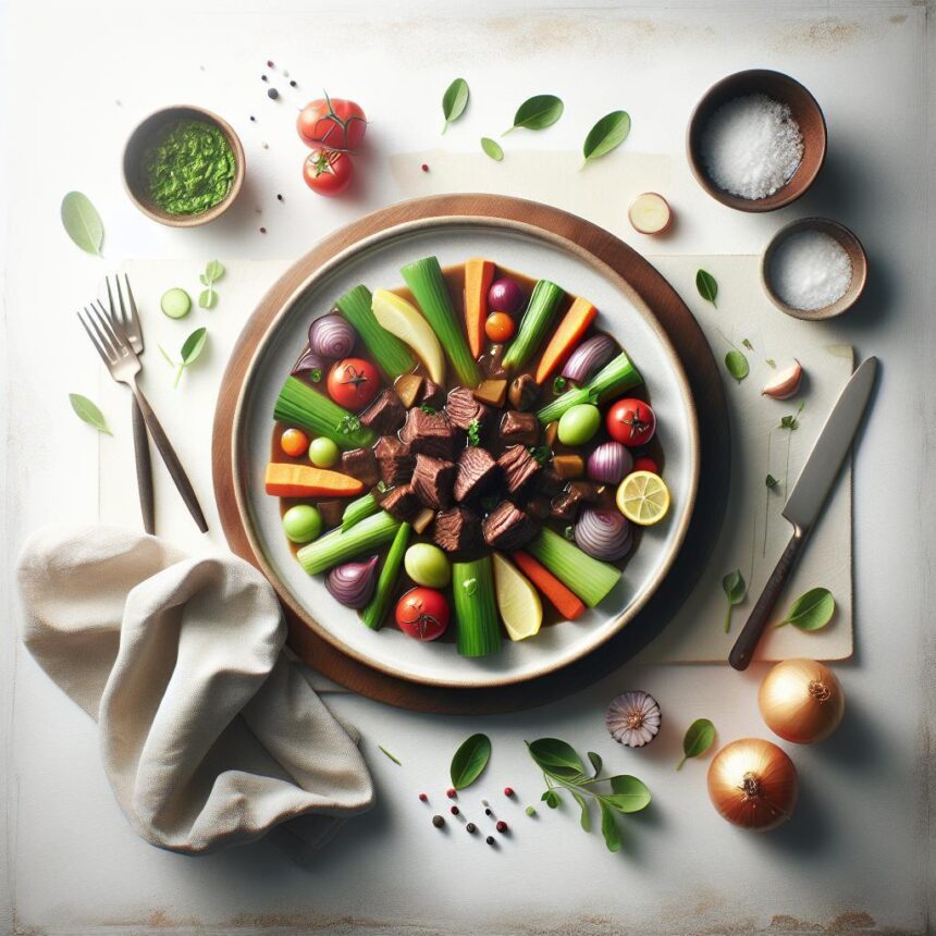 Effortless Elegance: Simplified Slow Cooker Beef Bourguignon