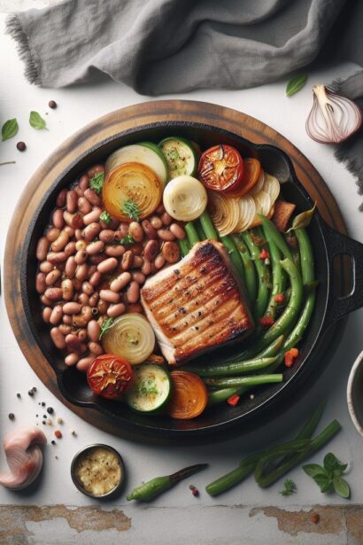 Savoring Cast Iron Pork & Beans: A Timeless Comfort Feast