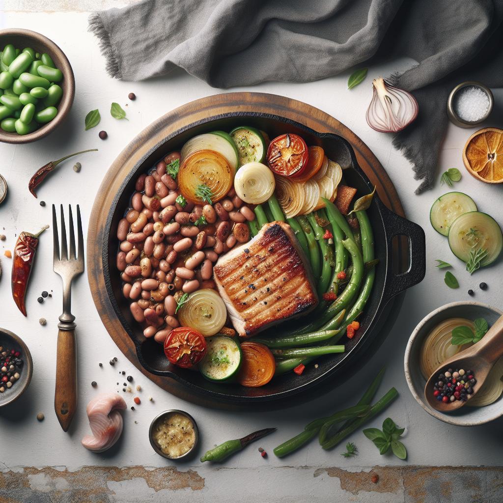 Savoring Cast Iron Pork & Beans: A Timeless Comfort Feast