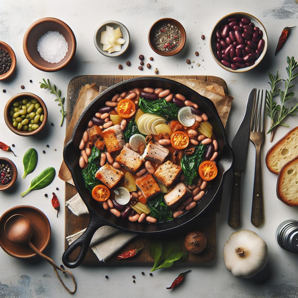 Savoring Cast Iron Pork & Beans: A Timeless Comfort Feast