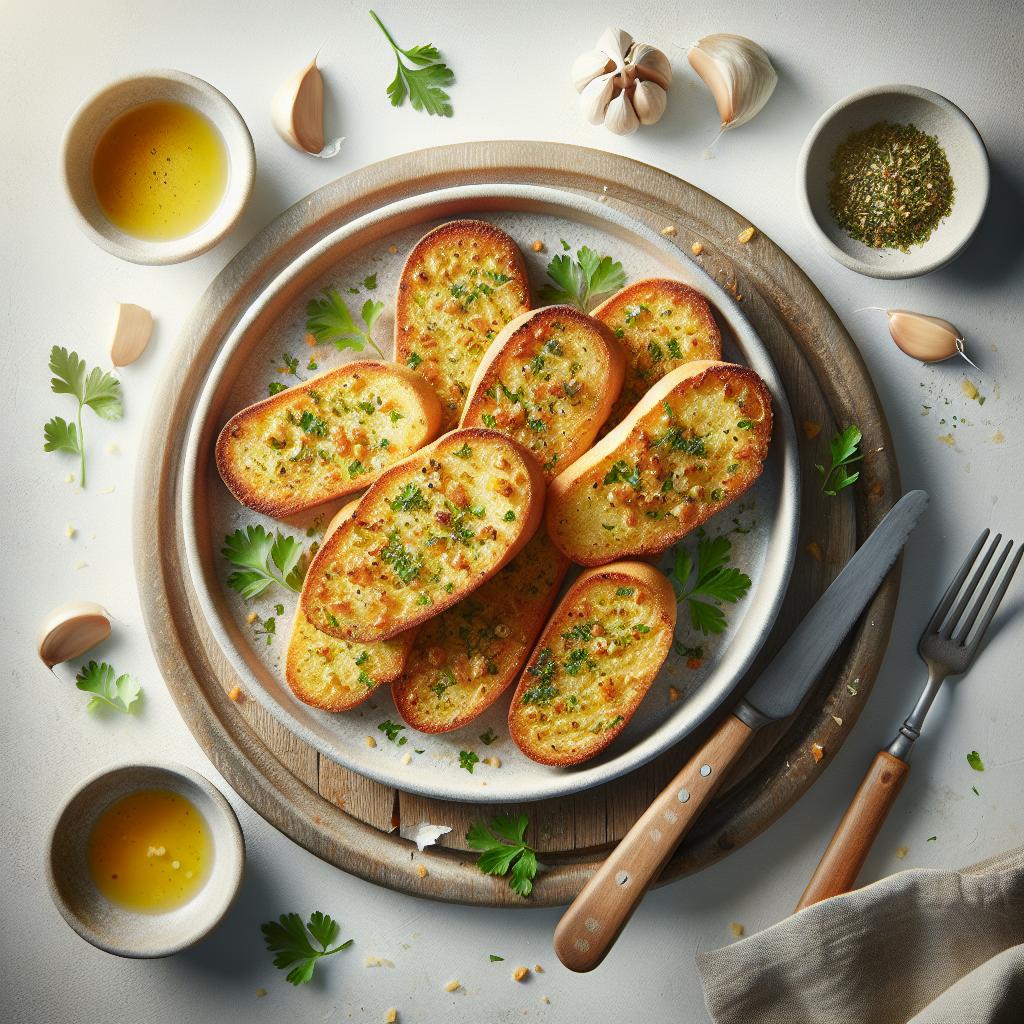 Quick & Crispy: The Art of Fast Garlic Bread Magic