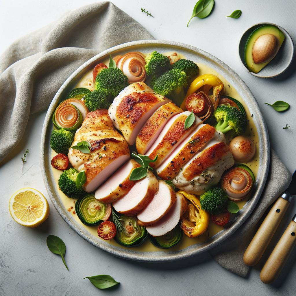 One-Pan Wonder: Easy Sheet Pan Chicken Cordon Bleu Recipe