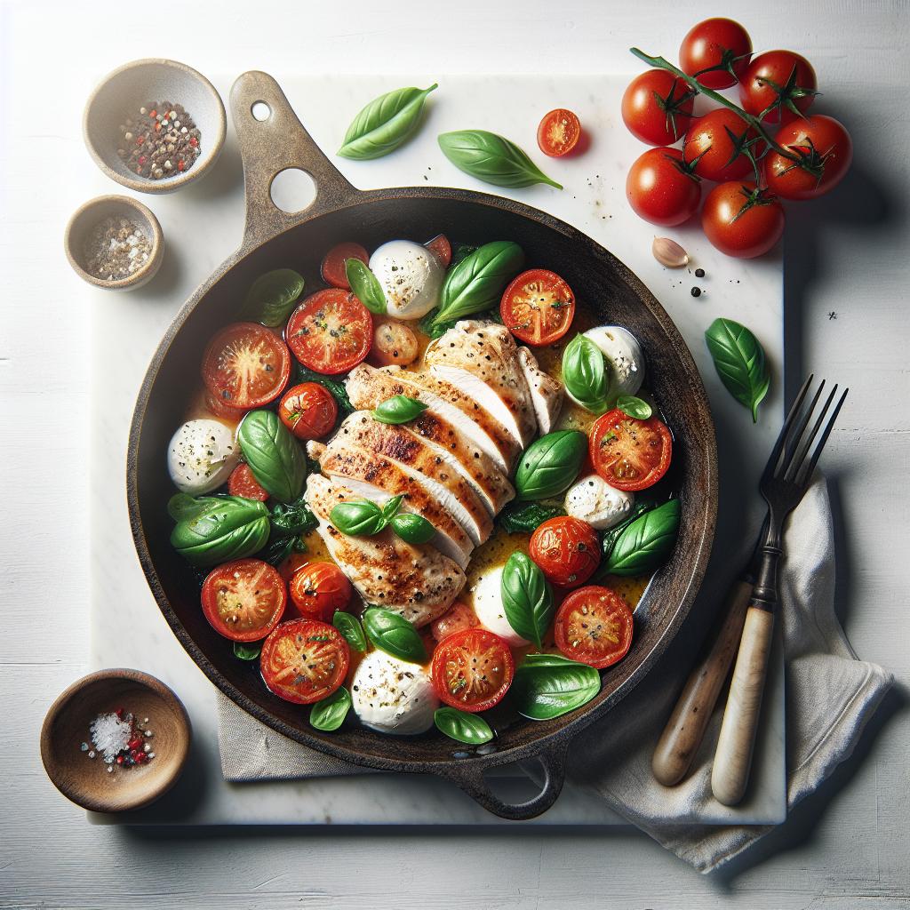 One-Pan Caprese Chicken: A Simple, Savory Sheet Pan Meal