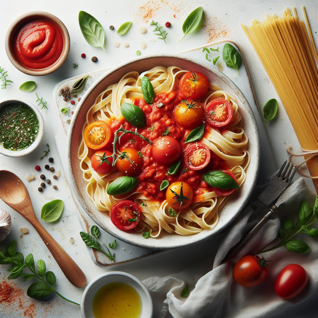 Effortless Pasta: Fresh No-Cook Tomato Sauce Recipe Guide