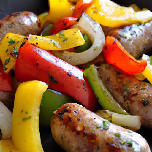 Sizzling Fast Skillet Sausage & Peppers: Flavor in Minutes