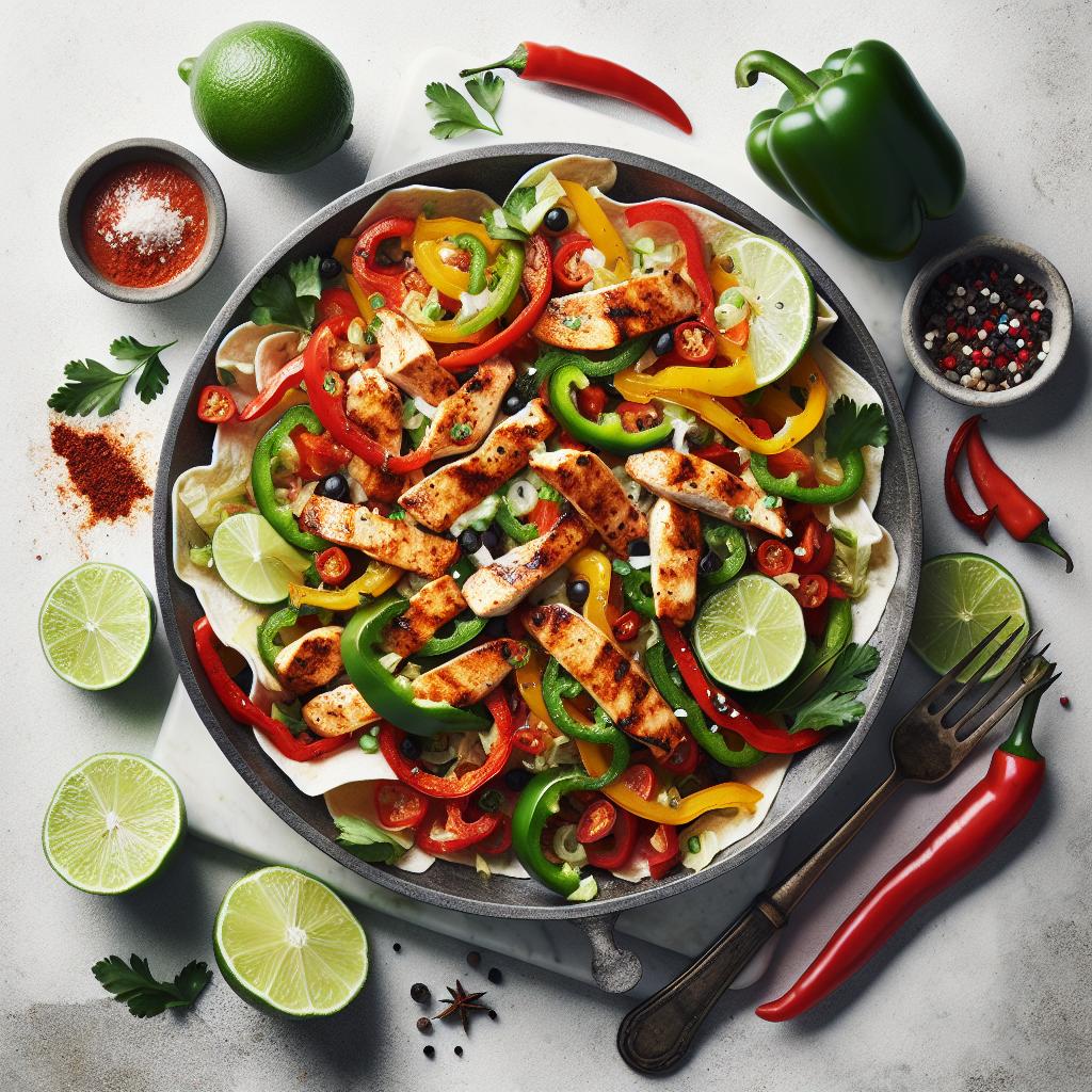 One-Pan Chili Lime Chicken Fajitas: Flavor Meets Easy!