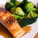 Sizzling Skillet Teriyaki Salmon with Tender Broccoli Bliss