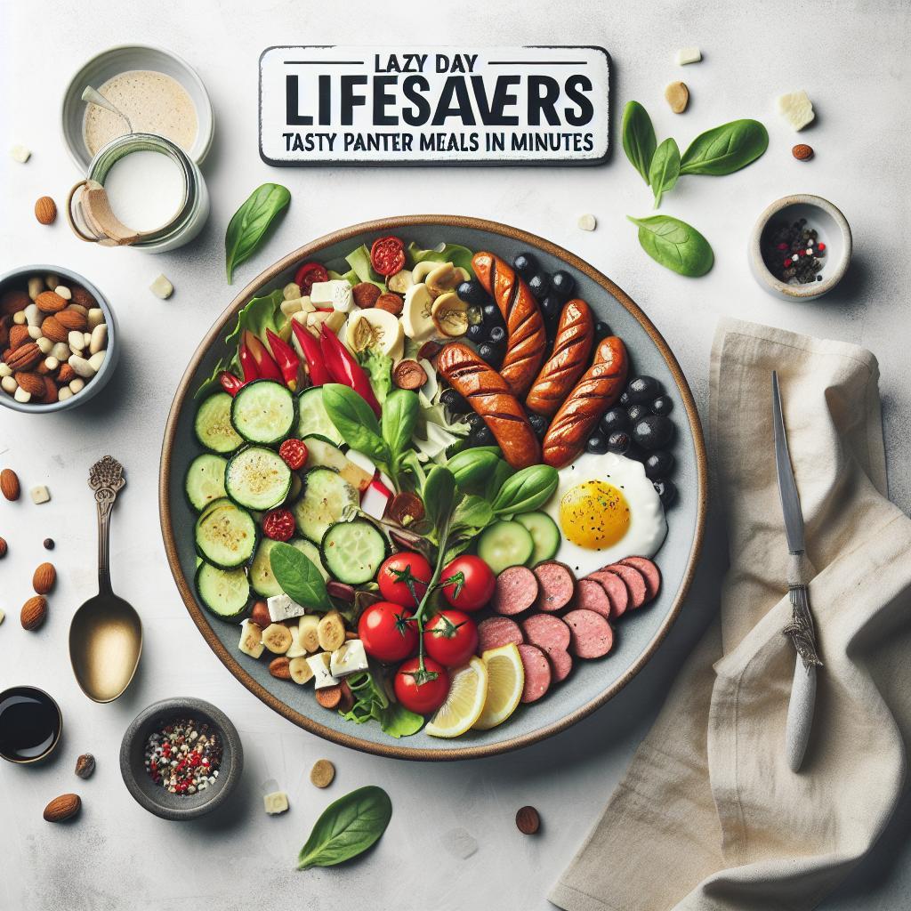 Lazy Day Lifesavers: Tasty Pantry Meals in Minutes