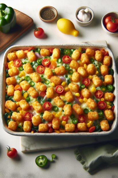 Make-Ahead Magic: Easy Freezer Tater Tot Casserole Recipe
