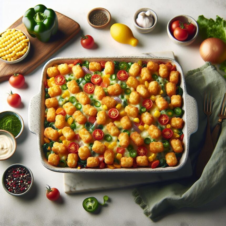 Make-Ahead Magic: Easy Freezer Tater Tot Casserole Recipe