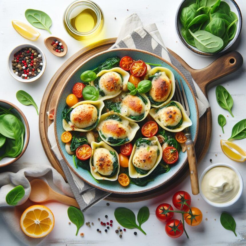 Easy 30-Minute Spinach & Ricotta Stuffed Shells Recipe