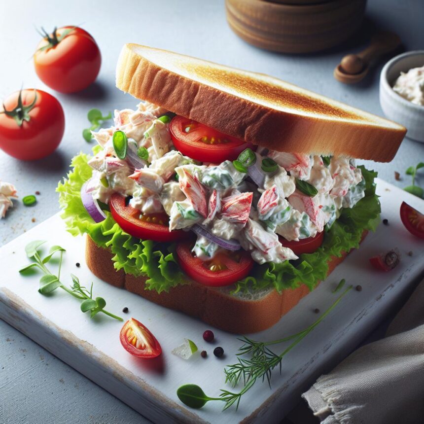 Quick & Fresh: Easy No-Cook Crab Salad Sandwich Recipes