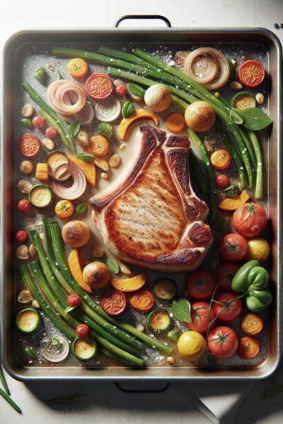 One-Pan Pork Chop Wonders: Easy Sheet Pan Dinners Made Simple