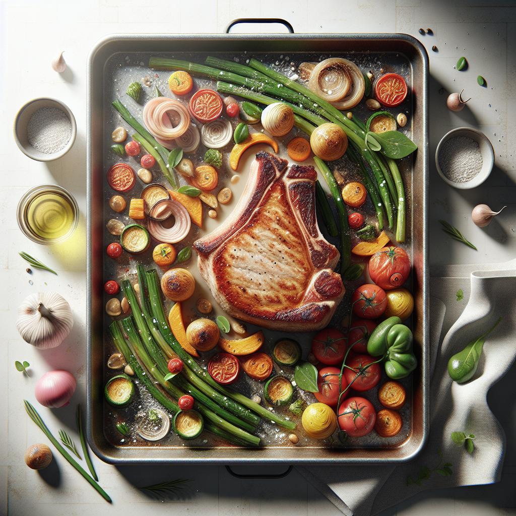 One-Pan Pork Chop Wonders: Easy Sheet Pan Dinners Made Simple