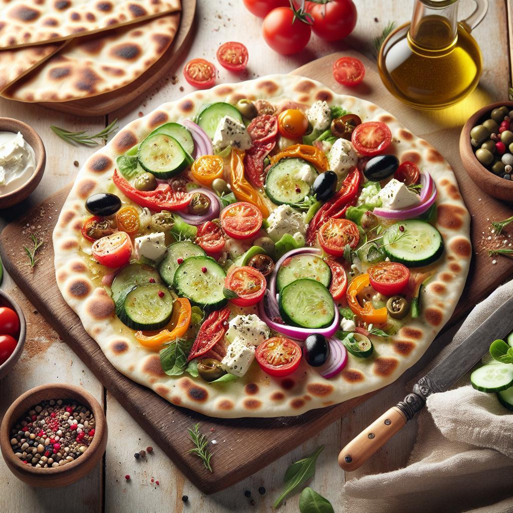 Crafting Authentic Homemade Mediterranean Flatbread Delights