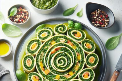 Irresistible Pesto Pinwheels: A Flavorful Twist to Savor