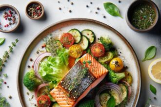 Herb-Infused Baked Salmon: A Flavorful, Healthy Delight
