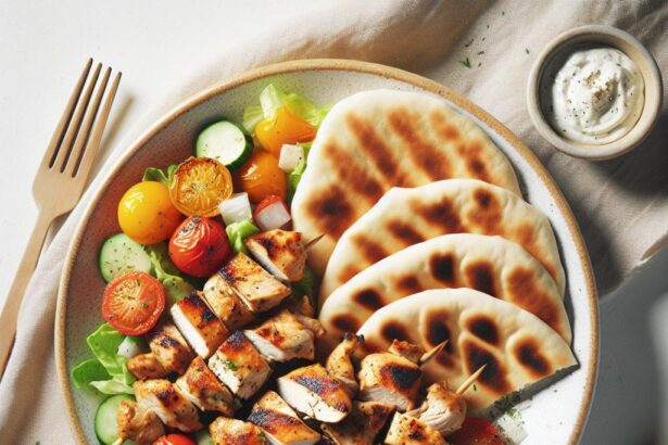 Savor the Flavor: Chicken Souvlaki with Warm Pita Bread